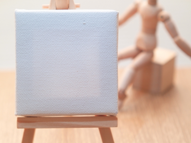 キャパスとモデルをイメージされた写真