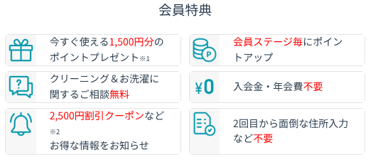 リナビスの新規会員登録の特典画像