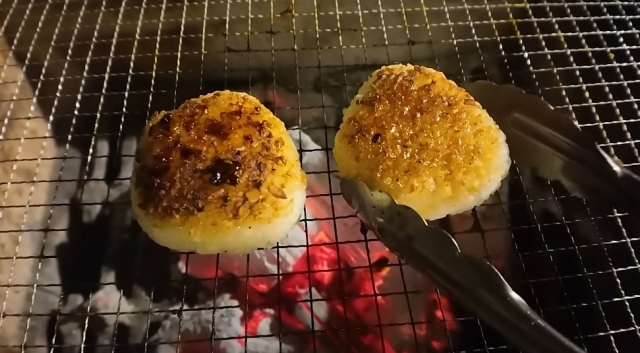 焼きおにぎりの画像