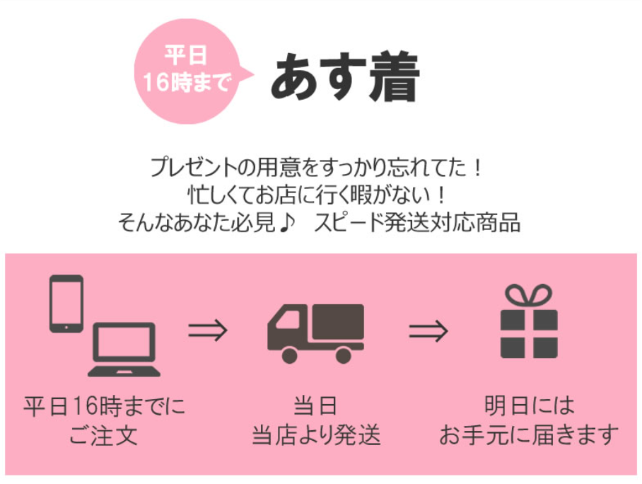 Fissの明日着の説明写真