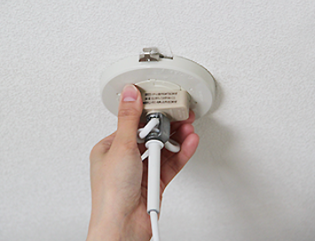 照明器具の取付写真