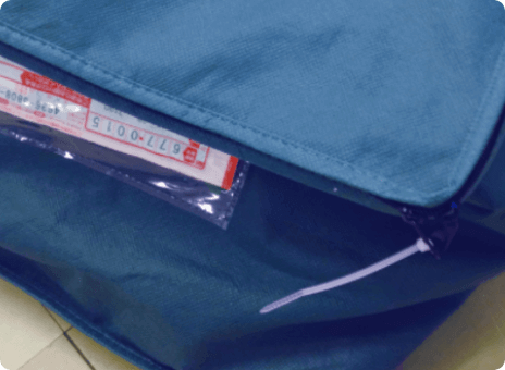 リナビスの集荷キットの写真