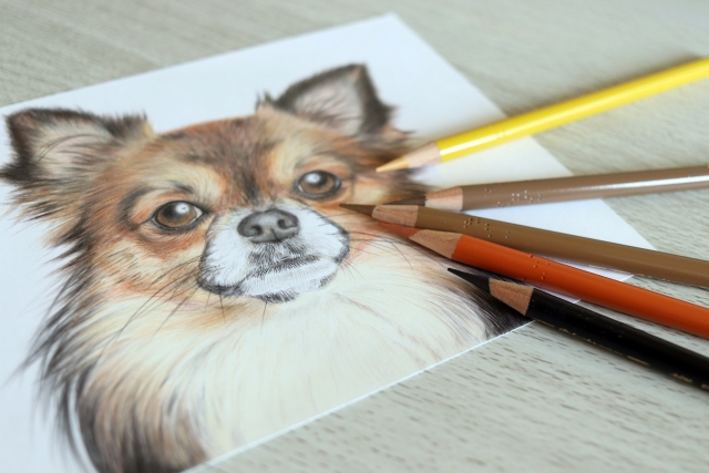 ペットの絵画の画像
