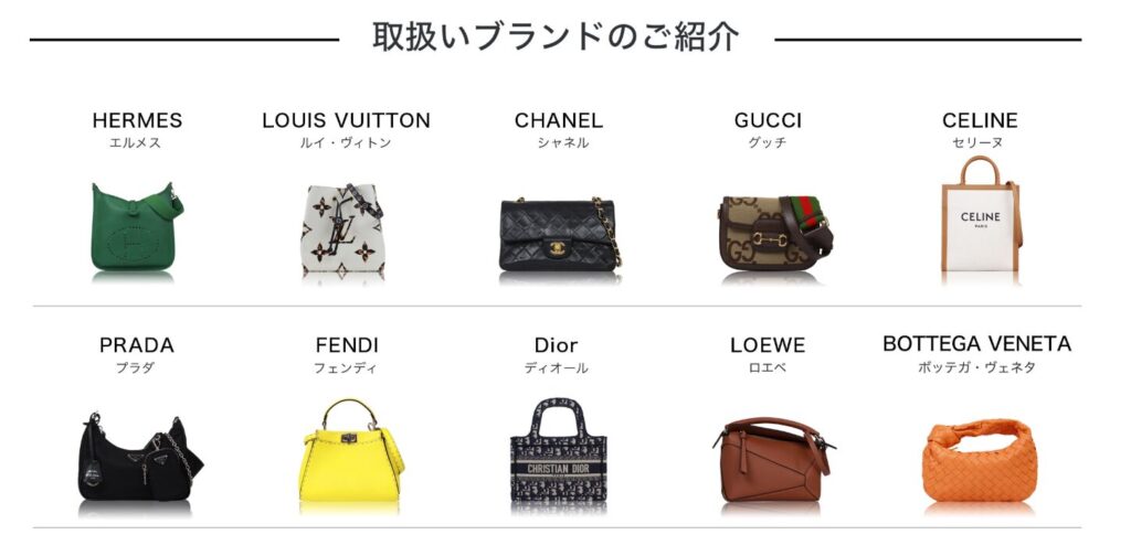 ラクサスのバッグの画像