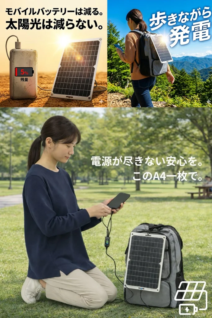 HIHのソーラーパネル搭載モデルの写真